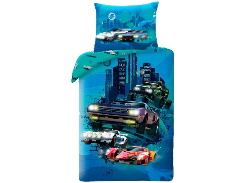 The Fast and the Furious Duvet cover Race - Single - 140 x 200 cm - Cotton