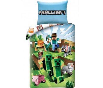 Minecraft Dekbedovertrek Outside 140 x 200 cm Katoen