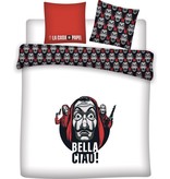 La Casa de Papel Bettbezug Bella Ciao - Doppel - 200 x 200 cm - Baumwolle