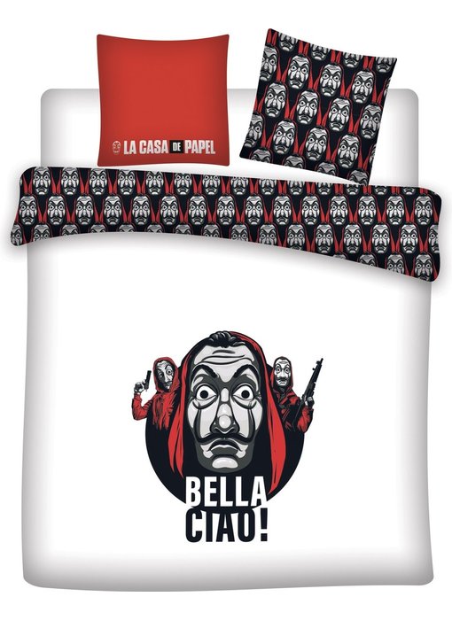 La Casa de Papel Duvet cover Bella Ciao 200 x 200