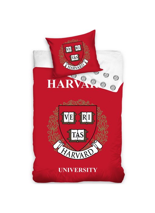 Harvard Housse de couette 140 x 200 cm 70 x 90 cm Coton
