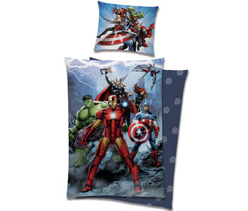 Marvel Avengers Dekbedovertrek Hero 140 x 200 60 x70 cm Katoen