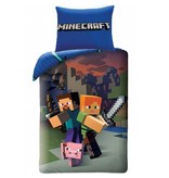 Minecraft Bettbezug- Single - 140 x 200 cm - Baumwolle