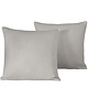 Taie d'oreiller déco Set 2 x Olivia Dove 40 x 40 cm
