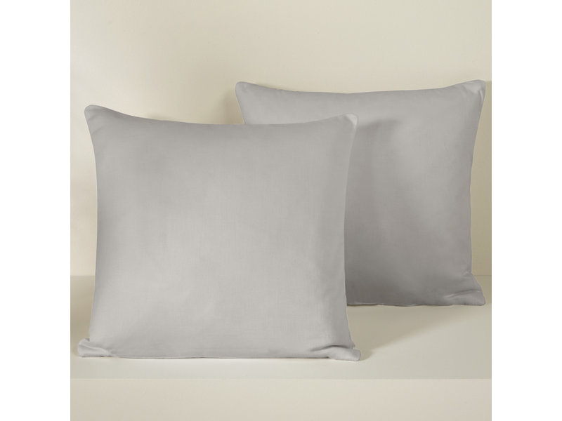 De Witte Lietaer Decorative Pillowcase Set Olivia Dove - 40 x 40 cm - Satin Cotton