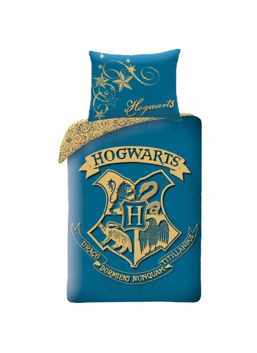 Harry Potter Bettbezug Hogwarts 140 x 200