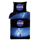 NASA Dekbedovertrek Melkweg - Eenpersoons - 140  x 200 cm - Katoen