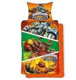 Skylanders Giants - Duvet cover - Single - 140 x 200 cm - Orange