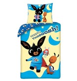 Bing Bunny Dekbedovertrek Hoppity - Eenpersoons - 140 x 200 cm - katoen