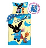 Bing Bunny Dekbedovertrek Hoppity - Eenpersoons - 140 x 200 cm - katoen