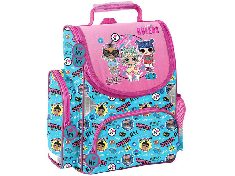 LOL Surprise! Ergonomic Backpack Jet Set Queens - 34 x 28 x 14 cm - Polyester