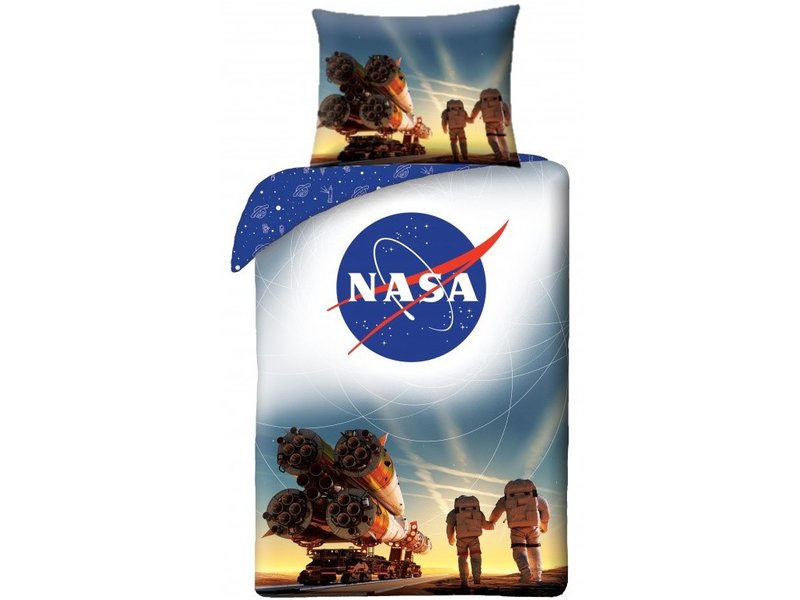 NASA Housse de couette Intergalactic Travellers - Simple - 140 x 200 cm - Coton