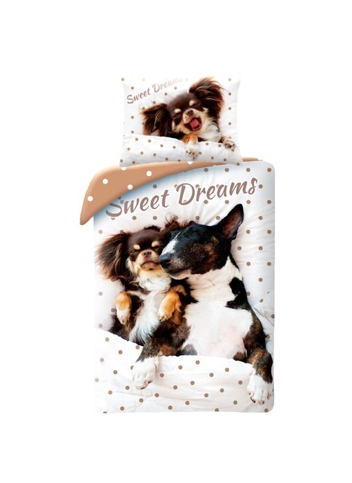 Animal Pictures Dekbedovertrek Sweet Dreams 140 x 200 cm Katoen