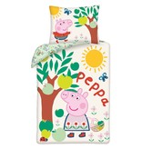 Peppa Pig Housse de couette Pommier - Simple - 140 x 200 cm - Coton