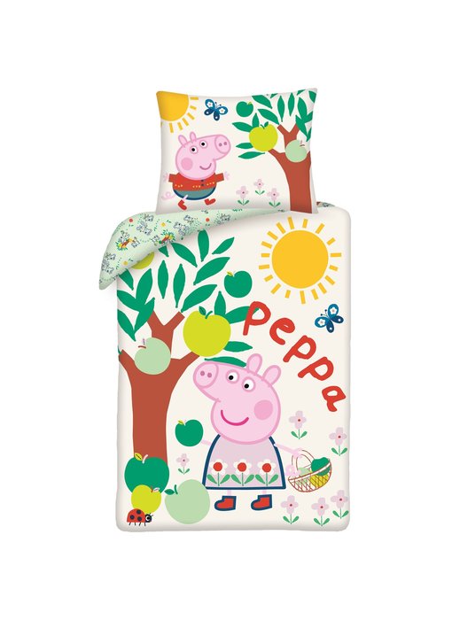 Peppa Pig Bettbezug Apfelbaum 140 x 200