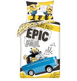 Minions Bettbezug Epic Fail - Single - 140 x 200 cm - Baumwolle