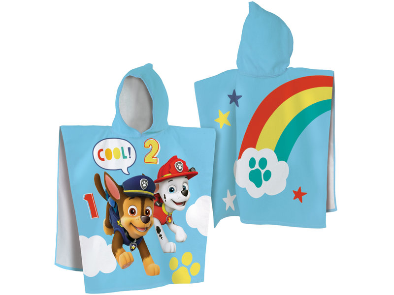 PAW Patrol Poncho Sunshine - 60 x 120 cm - Coton