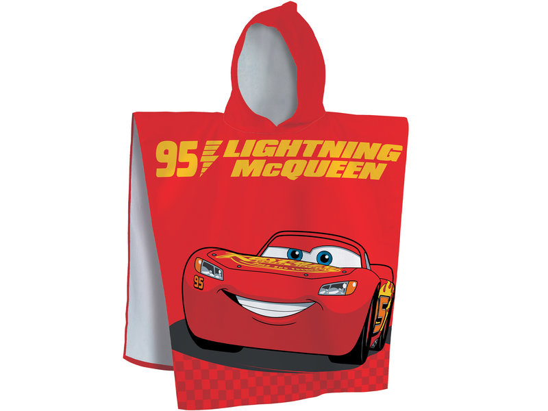 Disney Cars Poncho N°95 - 60 x 120 cm - Coton