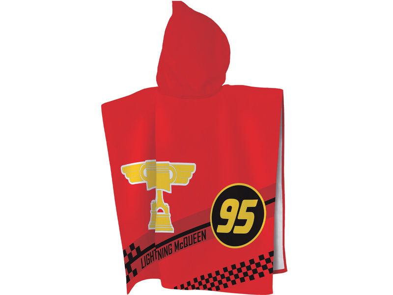 Disney Cars Poncho N°95 - 60 x 120 cm - Coton