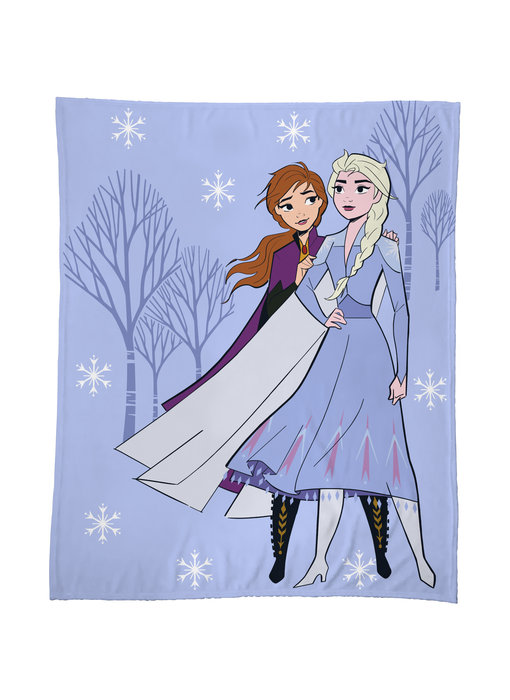 Disney Frozen Fleece plaid Sisters 110x140cm