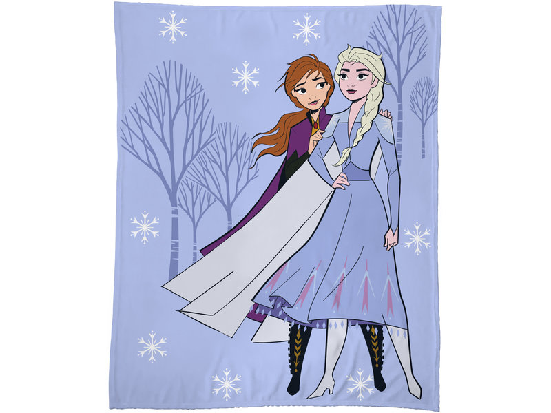 Disney Frozen Couverture polaire Sisters - 110 x 140 cm - Polyester