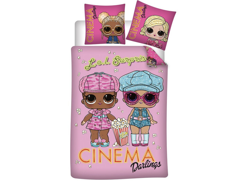 LOL Surprise! Bettbezug Cinema Darlings - Single - 140 x 200 cm - Polyester