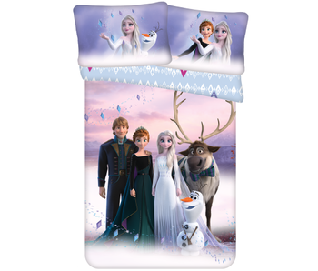 Disney Frozen BABY Bettbezug Family 100 x 135 cm Baumwolle