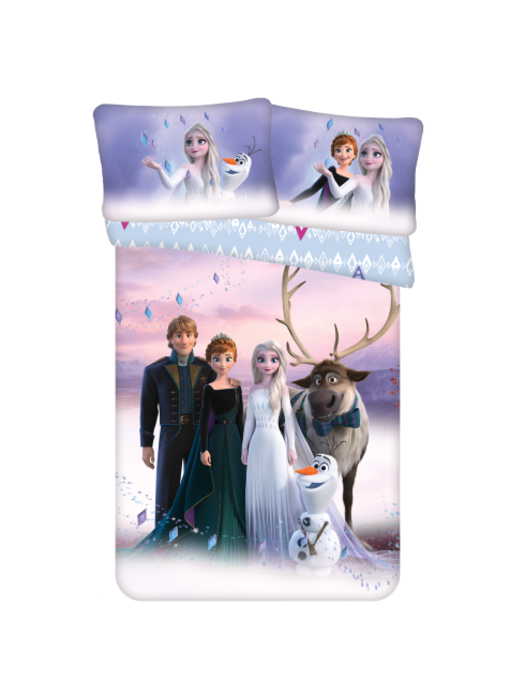 Disney Frozen BABY Bettbezug Family 100 x 135 cm Baumwolle