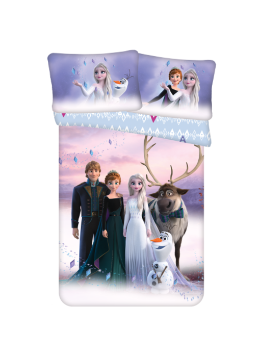 Disney Frozen BABY Dekbedovertrek Familie 100 x 135 cm Katoen