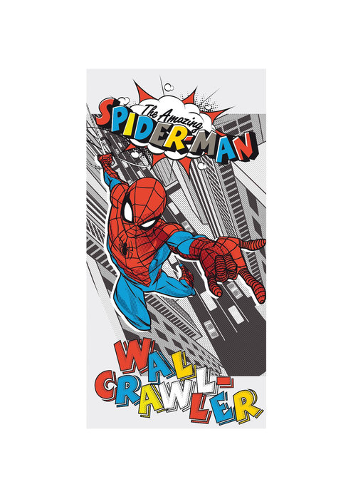 Spider-Man Strandlaken Wall Crawler 70 x 140 cm Katoen