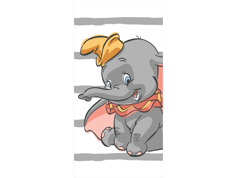 Disney Dumbo Beach towel - 70 x 140 cm - Cotton