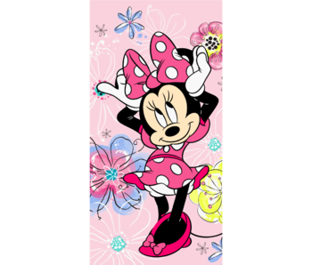 Disney Minnie Mouse Serviette de plage Noeud 70 x 140 cm Coton