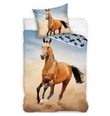 Animal Pictures Housse de couette Cheval - Simple - 140 x 200 cm + 65 x 65 cm - Coton