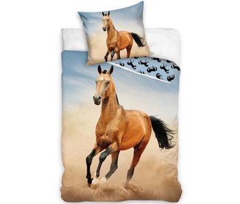 Animal Pictures Housse de couette Cheval 140 x 200 cm 65 x 65 cm Coton