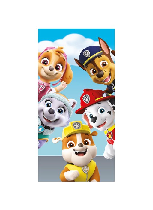 PAW Patrol Beach towel Hello 70 x 140 cm cotton