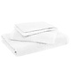 Badlinnen set Troy White 4 stuks Katoen