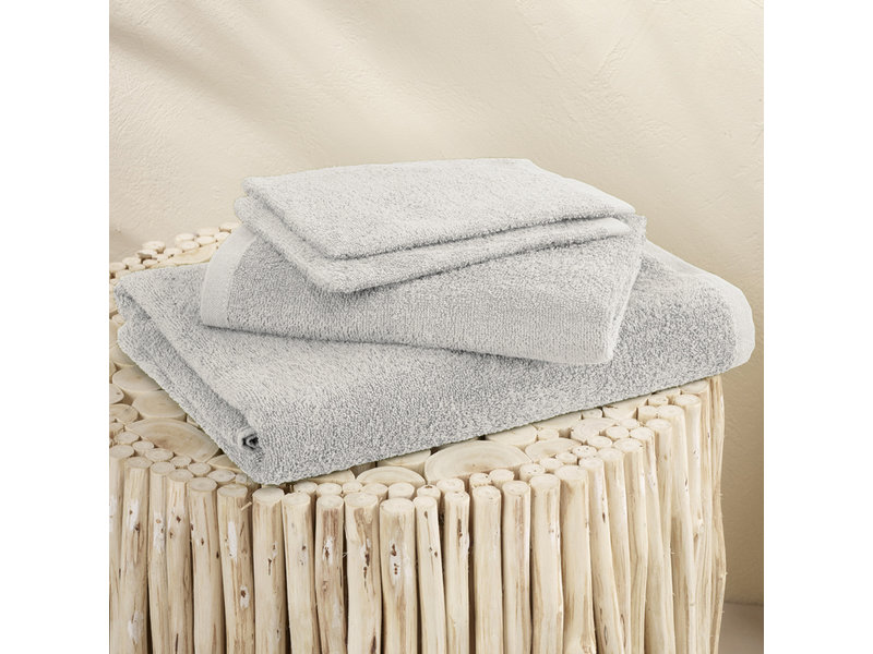 Moodit Bath towels Troy Silver - 2 washcloths + 1 towel + 1 shower towel