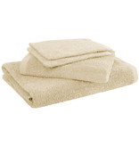 Moodit Draps de bain Troy Sand - 2 débarbouillettes + 1 serviette + 1 serviette de douche