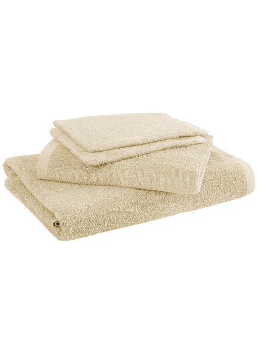 Moodit Bath linen set Troy Sand 4 pieces Cotton