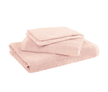 Moodit Parure de bain Troy Pearl Pink 4 pièces Coton