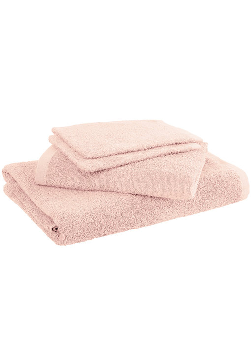 Moodit Bath linen set Troy Pearl Pink 4 pieces Cotton