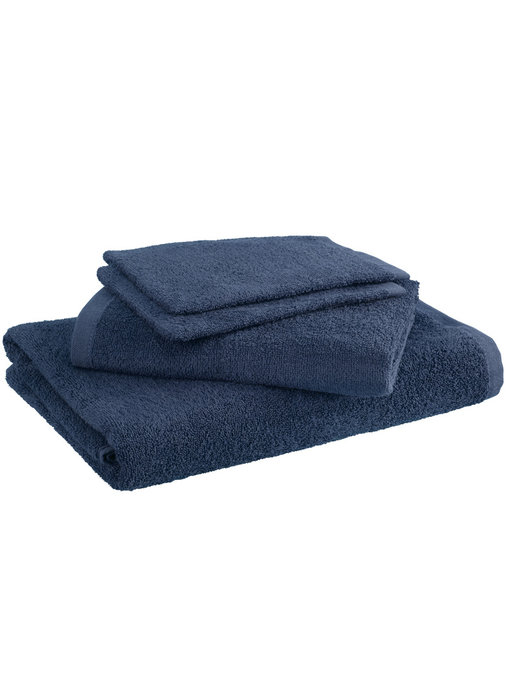 Moodit Badewäscheset Troy Navy Blue 4 Stück Baumwolle