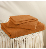 Moodit Serviettes de bain Troy Bronze - 2 débarbouillettes + 1 serviette + 1 serviette de douche