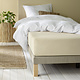 Fitted sheet Alina Sand 140 x 200 cm Cotton Jersey