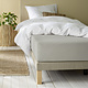 Fitted sheet Alina Silver 140 x 200 cm Cotton Jersey