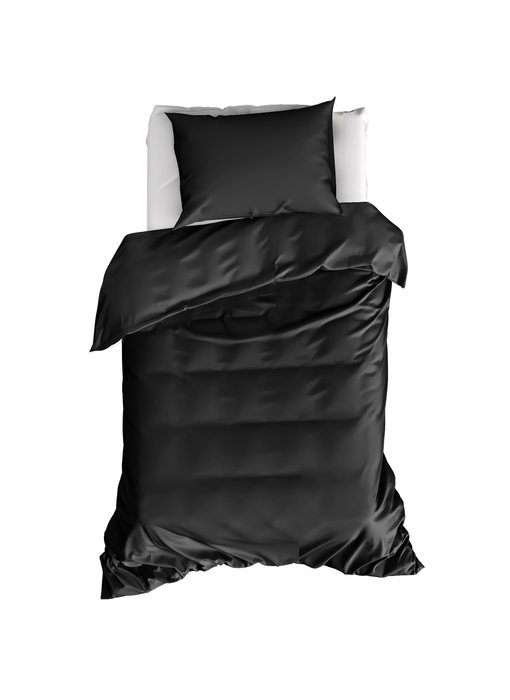 Moodit Duvet cover Basil Black 140 x 220 Cotton