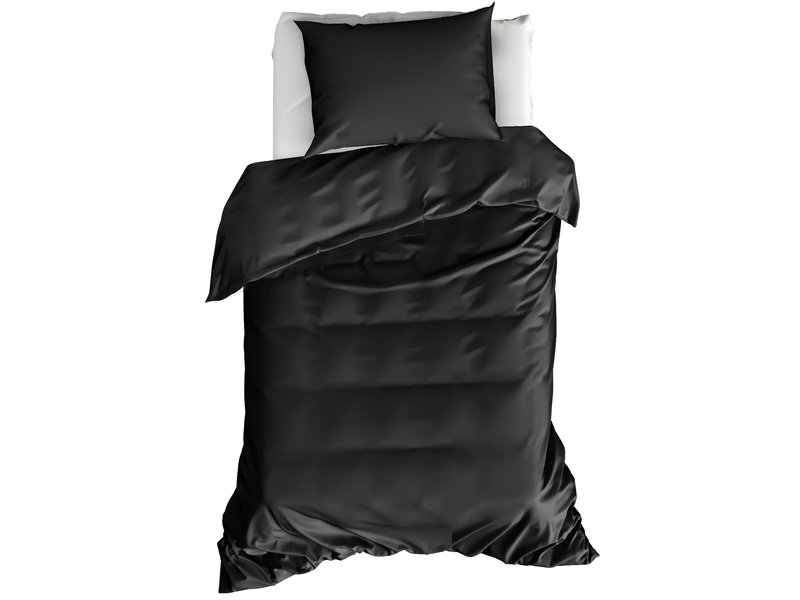 Moodit Duvet cover Basil Black - Single - 140 x 220 cm - Cotton