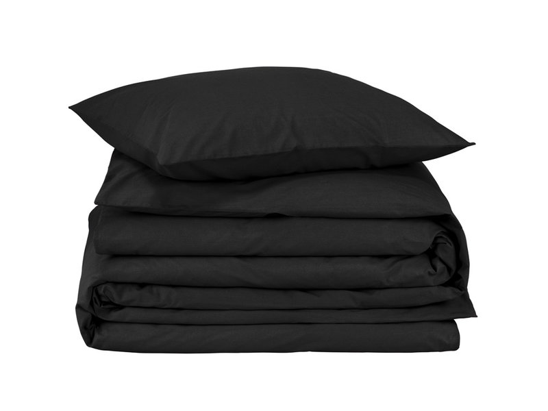 Moodit Duvet cover Basil Black - Single - 140 x 220 cm - Cotton