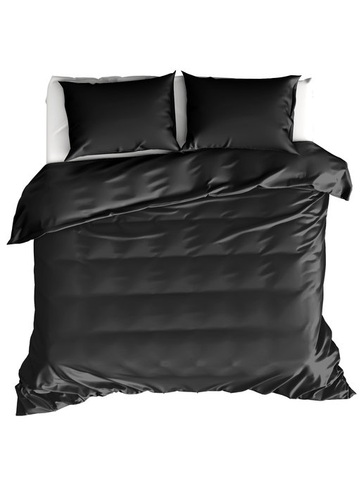 Moodit Duvet cover Basil Black 200 x 220 Cotton