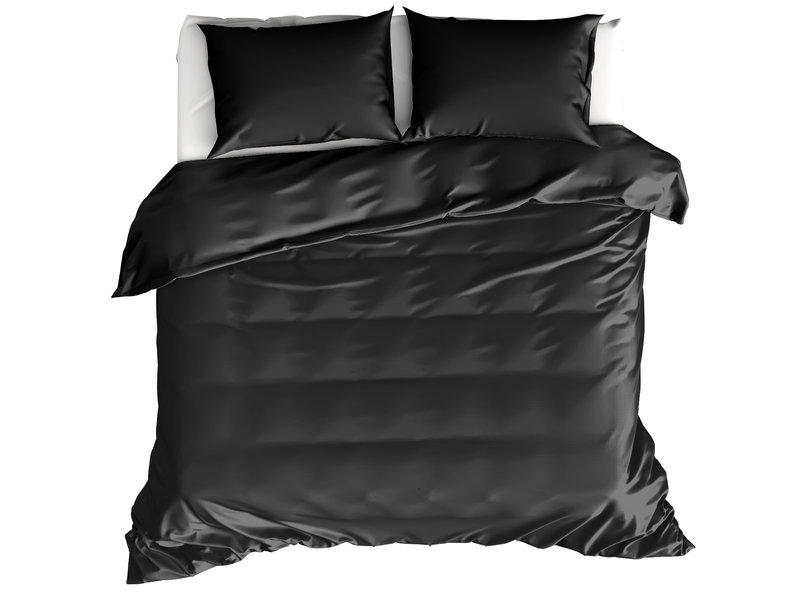 Moodit Bettbezug Basil Black - Doppelbett - 200 x 220 cm - Baumwolle